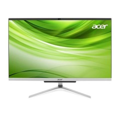 Моноблок ACER Aspire C24-960, 23.8", Intel Core i5 10210U, 8Гб, 256Гб SSD, Intel UHD Graphics, Endless, черный и серебристый [dq.bd7er.007]