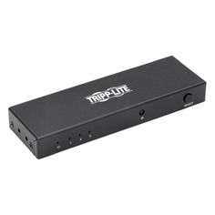 Переключатель аудио-видео Tripp Lite B119-003-UHD, 3xHDMI (f) - HDMI (f) , 1м, GOLD, ф/фильтр, черный Tripplite