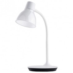 Настольная лампа офисная ракурс (demarkt) белый 46 см.