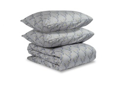 Комплект постельного белья двуспальный соцветие (tkano) мультиколор 200x1x210 см.