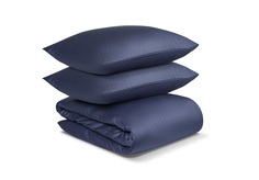 Комплект постельного белья двуспальный essential (tkano) синий 200x1x210 см.