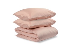 Комплект постельного белья двуспальный essential (tkano) розовый 200x1x210 см.