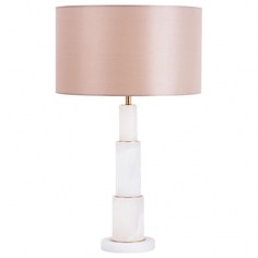 Настольная лампа декоративная ramada (arte lamp) розовый 68 см.