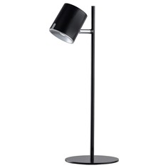 Настольная лампа офисная эдгар (demarkt) черный 16x46x21 см.