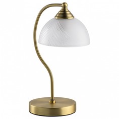 Настольная лампа декоративная афродита (mw-light) бронзовый 35 см.