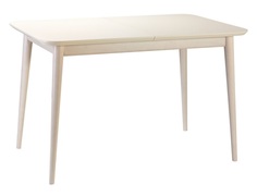 Стол обеденный раздвижной сканди (r-home) бежевый 120x75x80 см.