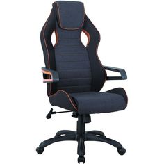 Кресло компьютерное игровое Brabix Techno Pro GM-003 Black/Grey/Orange (531813)