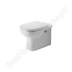 Пристенный унитаз duravit d-code 2115090000 00000004429