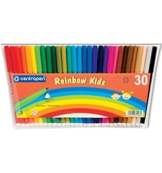 Фломастеры Centropen Rainbow Kids 30 цветов