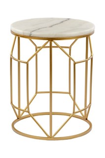 Столик с белым мрамором ГЛАСАР