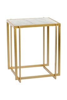 Столик с белым мрамором ГЛАСАР