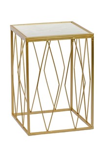 Столик с белым мрамором ГЛАСАР