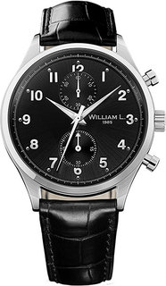 Мужские часы в коллекции Vintage Style Small Chronograph Мужские часы William L. WLAC02NRCN