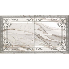 Панно Atlas Concorde Russia Supernova Marble Calacatta Gold Boiserie C4 63x114 см