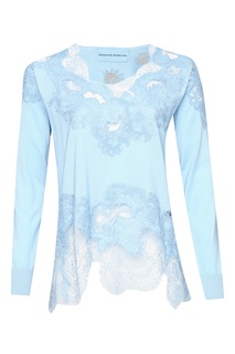 Джемпер из хлопка и кружева Ermanno Scervino