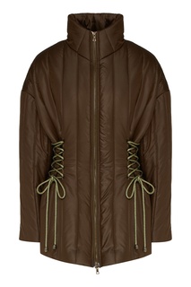 Куртка-дублет цвета хаки Sergey Soroka x On Course