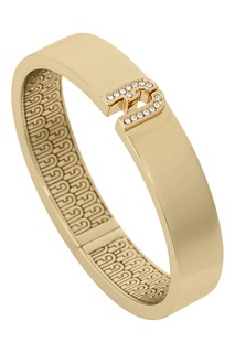Золотистый браслет Furla New Crystal с инкрустацией