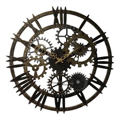 Настенные часы (60см) Скелетон-1 07-005 Династия