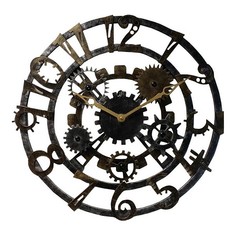 Настенные часы (60см) Скелетон-2 07-006 Династия