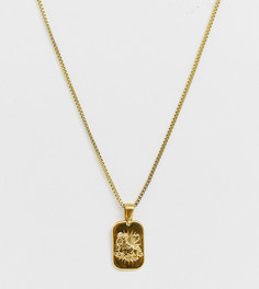 Позолоченное ожерелье с подвеской "Овен" Image Gang-Золотой