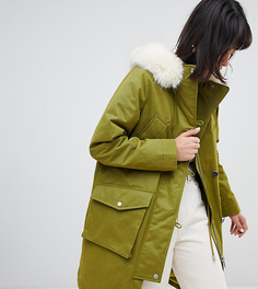 Эксклюзивная парка Parka London Aria-Зеленый