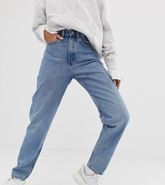 Голубые oversized-джинсы в винтажном стиле из органического хлопка Weekday-Голубой