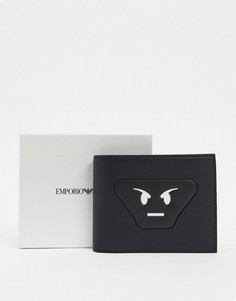Черный кошелек Emporio Armani