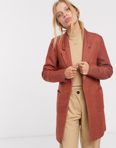 Длинный пиджак Only-Коричневый