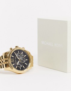 Золотистые наручные часы Michael Kors MK8286 Lexington-Золотой