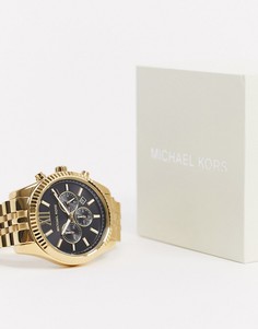 Золотистые наручные часы Michael Kors MK8286 Lexington-Золотой