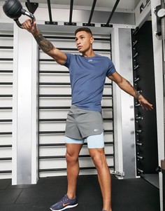 Шорты для бега 2 в 1 ASOS 4505-Мульти