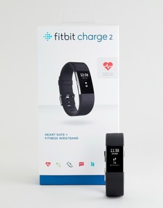 Черные смарт-часы Fitbit Charge 2-Черный