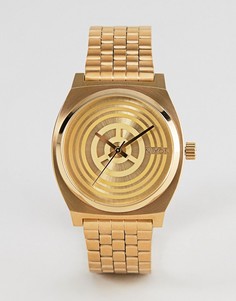 Золотистые наручные часы Nixon X Star Wars C-3PO-Золотой