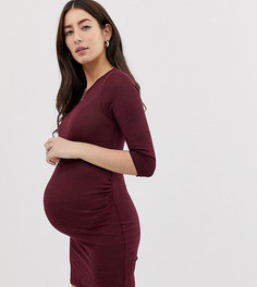 Платье миди New Look Maternity-Красный