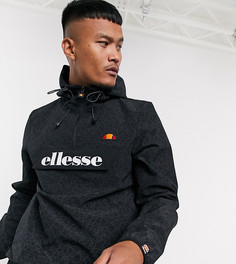 Черная куртка с молнией и светоотражающей отделкой ellesse эксклюзивно для ASOS-Черный