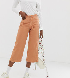 Широкие джинсы от комплекта мандаринового цвета из органического хлопка Weekday-Оранжевый