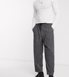 Широкие строгие брюки Reclaimed vintage-Серый