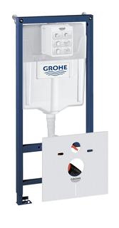 Система инсталляции для подвесного унитаза, GROHE Rapid SL, монтажная высота 1.13 м (38539001)