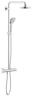 Душевая система с термостатом для настенного монтажа, GROHE Euphoria System 180, хром, (27296001)