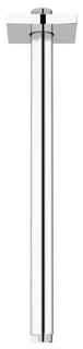 Душевой кронштейн потолочный GROHE Rainshower neutral 292 мм, с квадратной розеткой, хром (27484000)