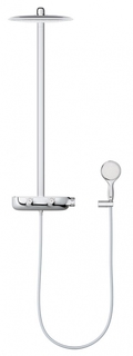 Душевая система GROHE Rainshower SmartControl 360 MONO с термостатическим смесителем для настенного монтажа, хром (26361000)