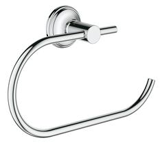 Держатель для туалетной бумаги GROHE Essentials Authentic, без крышки, хром (40657001)