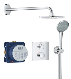 Набор для комплектации душа с Rainshower Cosmopolitan 210, GROHE Grohtherm, хром, (34734000)