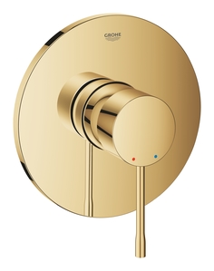 Смеситель однорычажный для душа GROHE Essence, круглая розетка, холодный рассвет глянец (24057GL1)