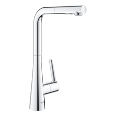 Смеситель однорычажный для мойки, GROHE Zedra, хром, (32553002)