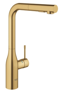 Смеситель для кухни GROHE Essence New, L-излив, холодный рассвет матовый (30270GN0)
