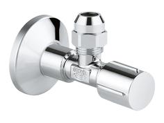 Вентиль угловой GROHE 1/2″-3/8″ для подключения смесителей, хром (22039000)