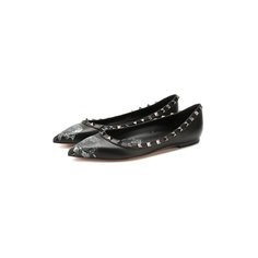 Кожаные балетки Valentino Garavani x Undercover Rockstud Valentino