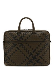 Кожаная сумка для ноутбука Bottega Veneta