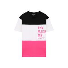 Хлопковая футболка DKNY